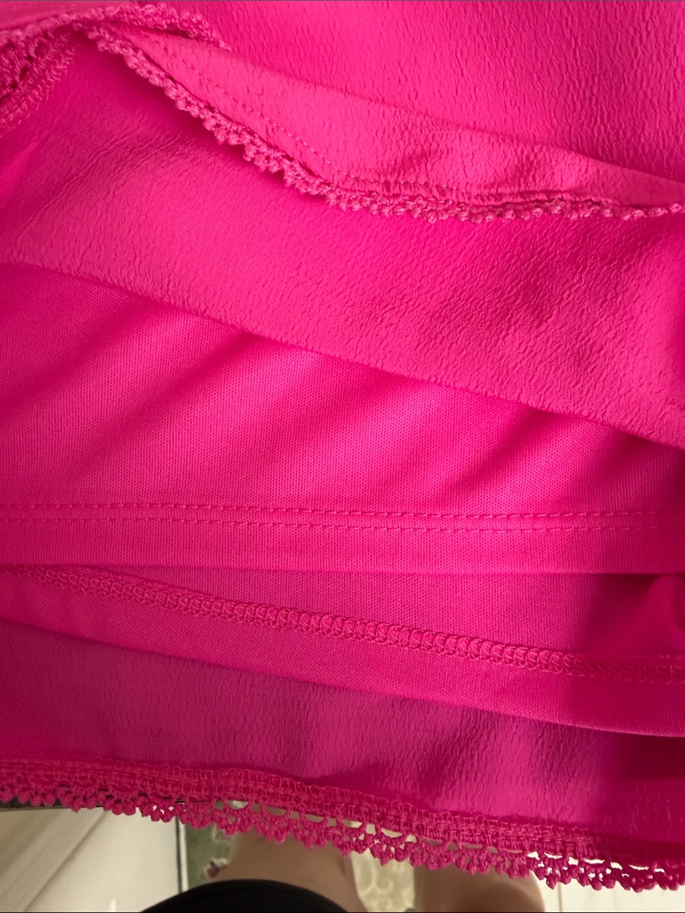 Blue Rain Hot Pink Sleeveless Romper - Picture 4 of 5